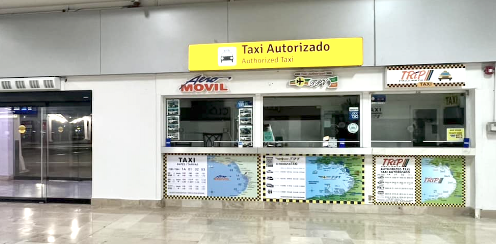 Authorized Airport Taxi Booths at PVR