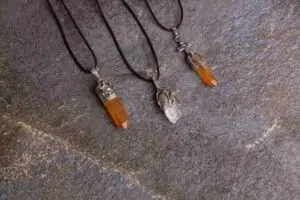 CS necklace chrystals