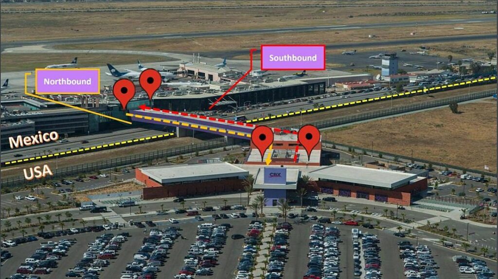 Cross Mexico Tijuana CBX Pro Tip CBX broader crossing from San Diego